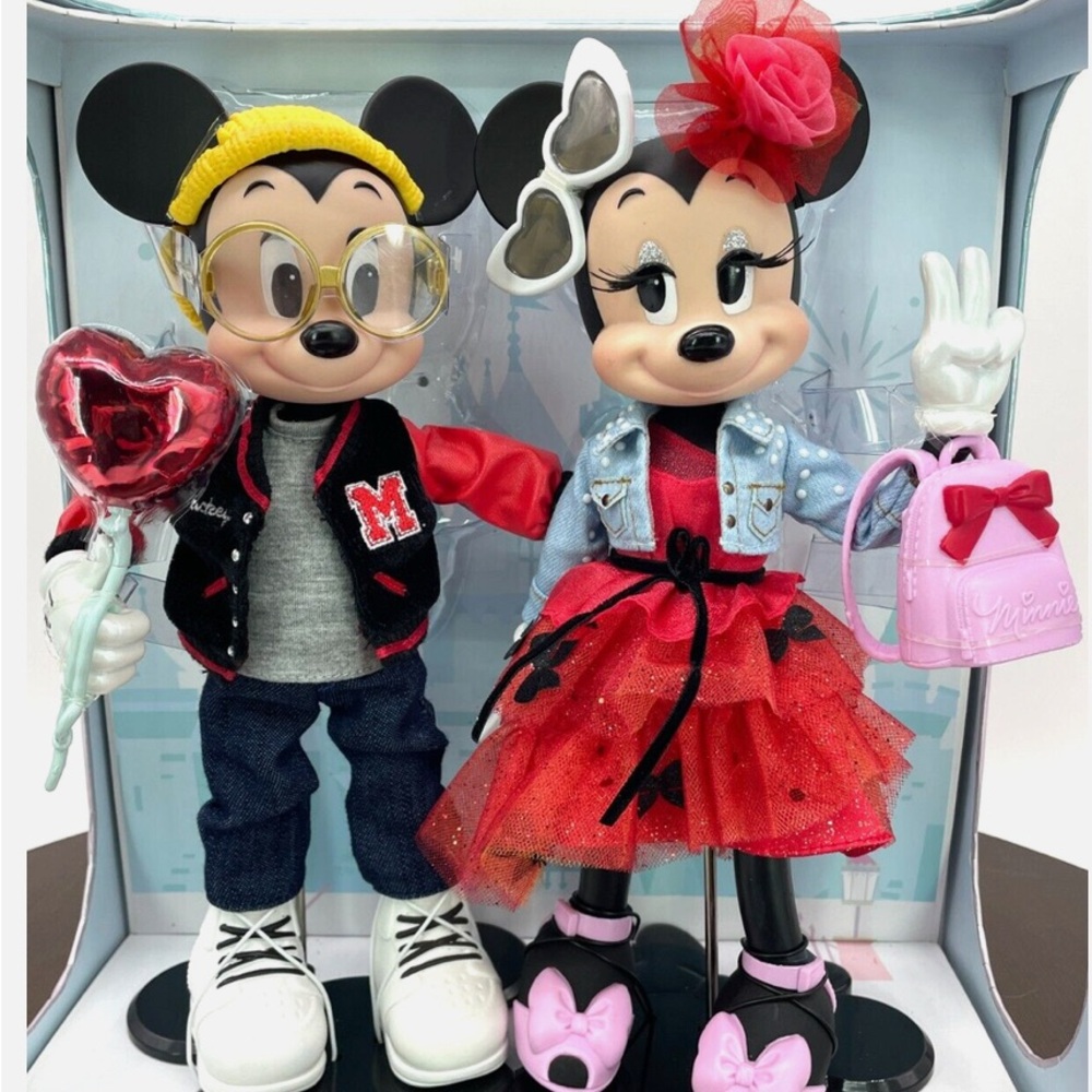 Mickey and Minnie Mouse Limited Edition Doll Set 2022
